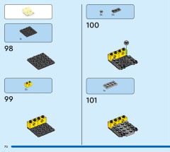 LEGO 76993 instructions page 70 – build guide