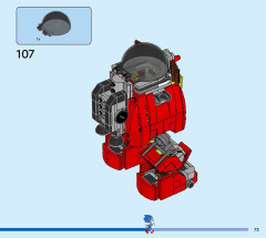 LEGO 76993 instructions page 73 – build guide