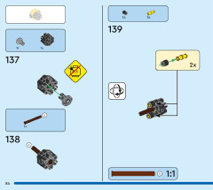 LEGO 76993 instructions page 84 – build guide