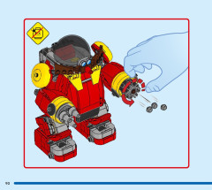 LEGO 76993 instructions page 90 – build guide