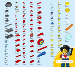 LEGO 76993 instructions page 95 – build guide