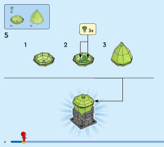 LEGO 76996 instructions page 6 – build guide