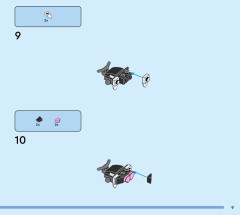 LEGO 76996 instructions page 9 – build guide