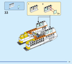 LEGO 76997 instructions page 43 – build guide