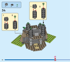 LEGO 76998 instructions page 36 – build guide