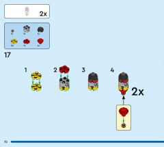 LEGO 76998 instructions page 72 – build guide