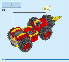 LEGO 76999 instructions page 122 – build guide