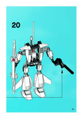 LEGO 7700 instructions page 25 – build guide