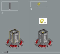 LEGO 77000 instructions page 10 – build guide