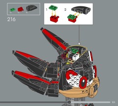 LEGO 77000 instructions page 103 – build guide