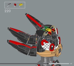 LEGO 77000 instructions page 107 – build guide