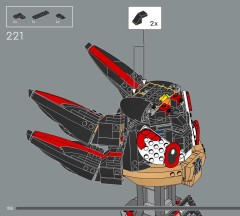 LEGO 77000 instructions page 108 – build guide