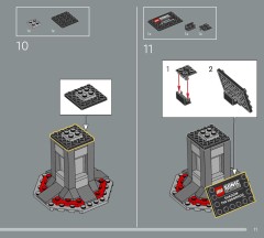 LEGO 77000 instructions page 11 – build guide