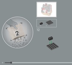 LEGO 77000 instructions page 12 – build guide