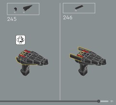 LEGO 77000 instructions page 121 – build guide