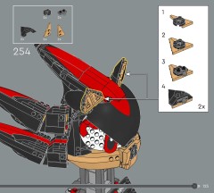 LEGO 77000 instructions page 125 – build guide