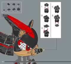 LEGO 77000 instructions page 126 – build guide