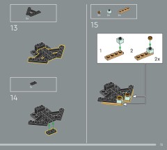 LEGO 77000 instructions page 13 – build guide