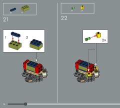 LEGO 77000 instructions page 16 – build guide