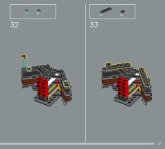 LEGO 77000 instructions page 21 – build guide