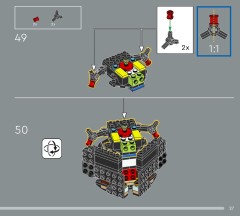 LEGO 77000 instructions page 27 – build guide