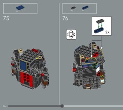LEGO 77000 instructions page 36 – build guide