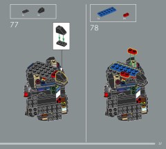LEGO 77000 instructions page 37 – build guide