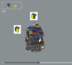 LEGO 77000 instructions page 38 – build guide