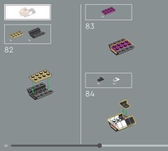 LEGO 77000 instructions page 42 – build guide