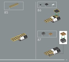 LEGO 77000 instructions page 43 – build guide