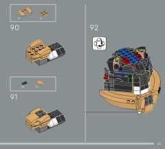 LEGO 77000 instructions page 45 – build guide