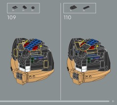LEGO 77000 instructions page 51 – build guide