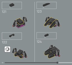 LEGO 77000 instructions page 56 – build guide