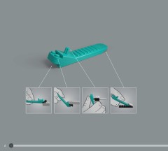 LEGO 77000 instructions page 6 – build guide