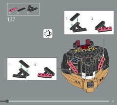 LEGO 77000 instructions page 67 – build guide