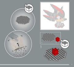 LEGO 77000 instructions page 7 – build guide