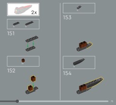 LEGO 77000 instructions page 73 – build guide