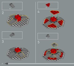 LEGO 77000 instructions page 8 – build guide