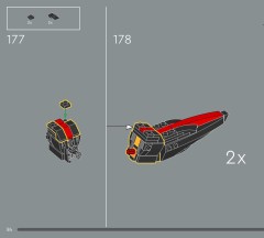 LEGO 77000 instructions page 84 – build guide