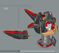 LEGO 77000 instructions page 85 – build guide