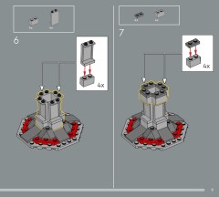 LEGO 77000 instructions page 9 – build guide