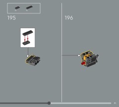 LEGO 77000 instructions page 91 – build guide