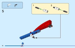 LEGO 77001 instructions page 10 – build guide