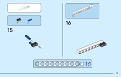 LEGO 77001 instructions page 17 – build guide