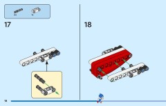 LEGO 77001 instructions page 18 – build guide