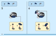 LEGO 77001 instructions page 28 – build guide