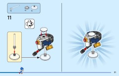 LEGO 77001 instructions page 31 – build guide