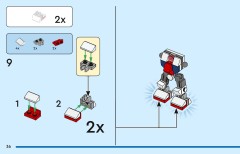 LEGO 77001 instructions page 36 – build guide