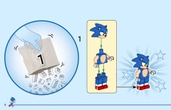 LEGO 77001 instructions page 4 – build guide