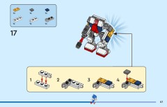 LEGO 77001 instructions page 41 – build guide